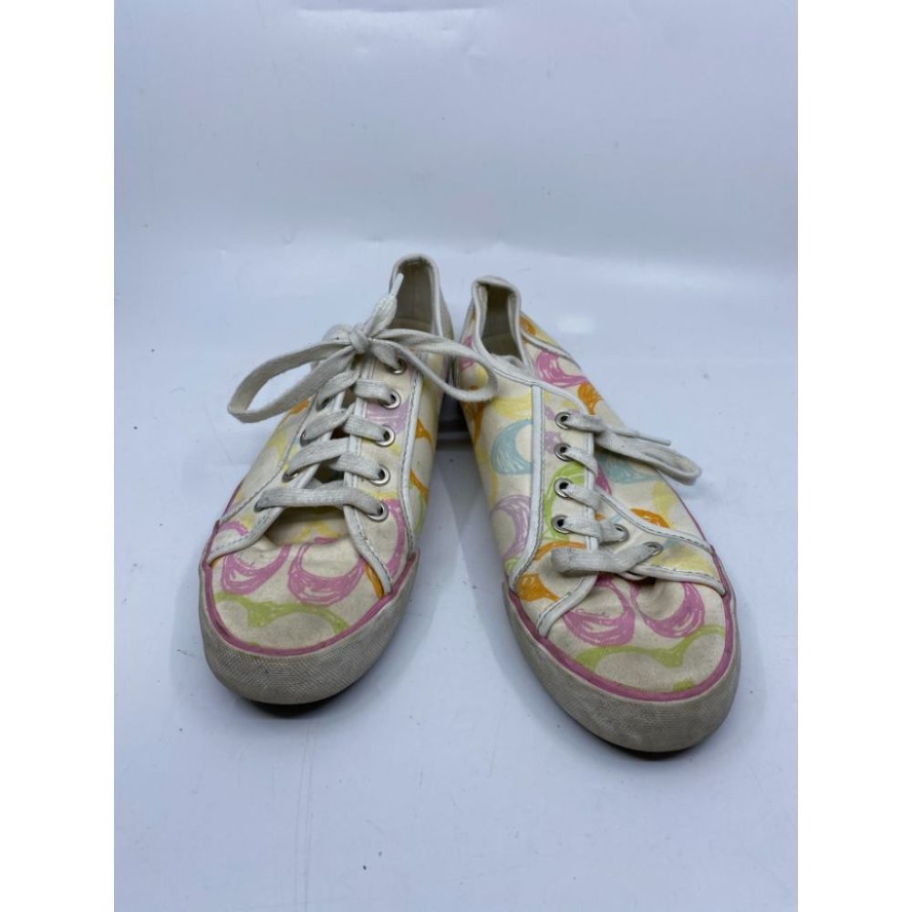 Coach White Cream Women's Sneakers Size 8.5B